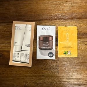 samples for skin-Fresh, Kora, necessaire